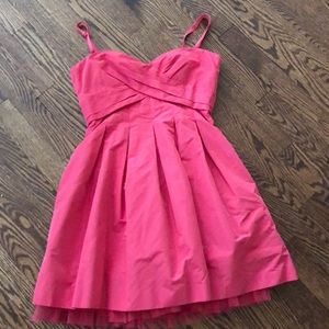 BCBG MAXZARIA dress- like new- pink/coral